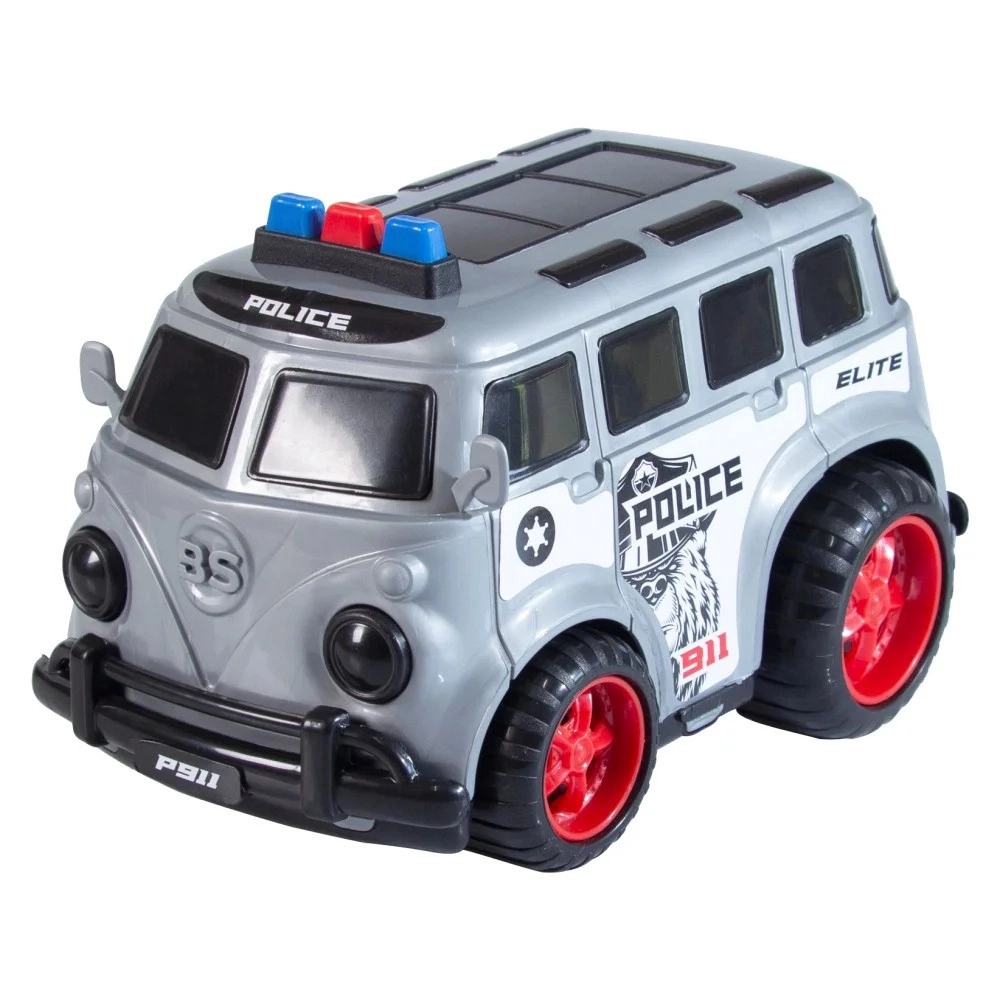 Elite Van Polícia, Resgate e Ambulância - BS Toys Elite Van Polícia, Resgate e Ambulância - BS Toys