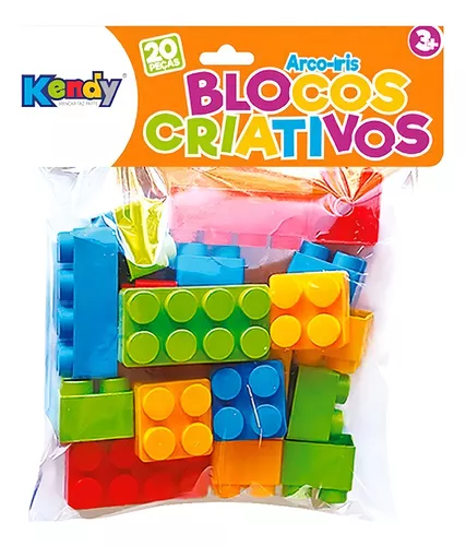 Blocos Criativos Kendy – 20 Peças