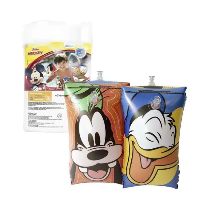 Boia de Braço Inflável da Disney Mickey Mouse  - 18x14cm