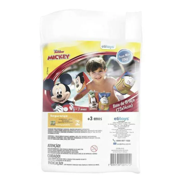 Boia de Braço Inflável da Disney Mickey Mouse  - 18x14cm